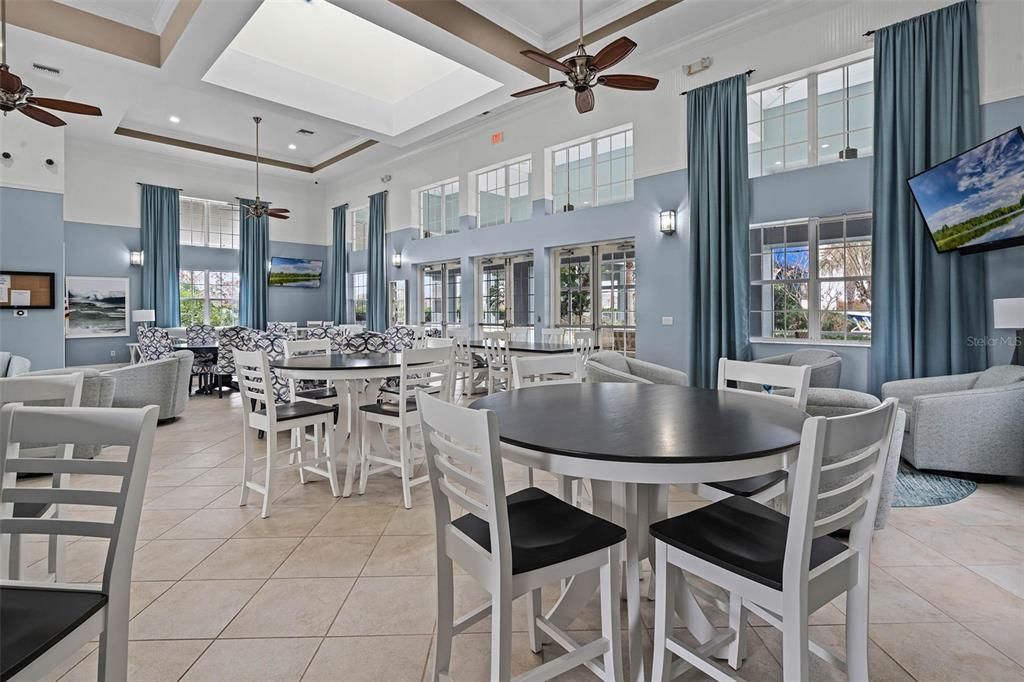 Dining room, Interior, Pendant Lights, Recessed Lighting