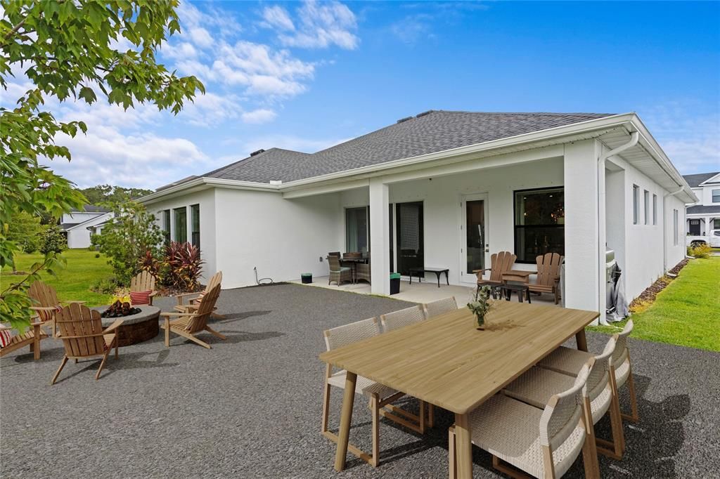 Backyard, Exterior