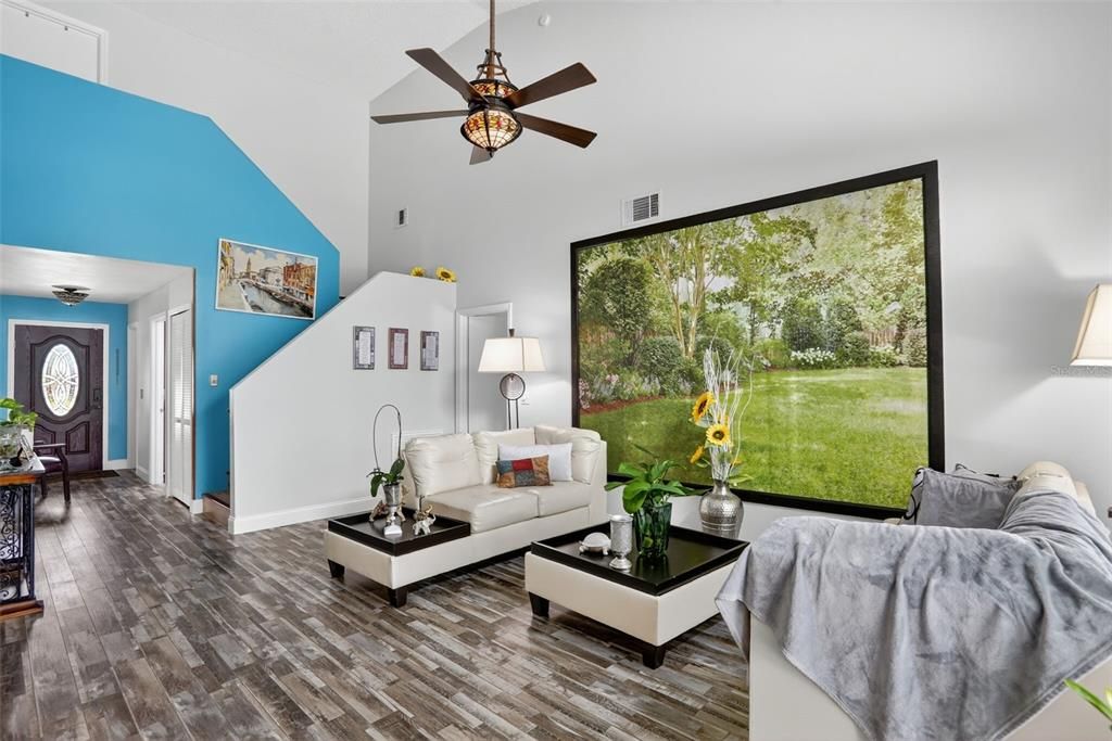 Interior, Living room, Wood Texture Flooring