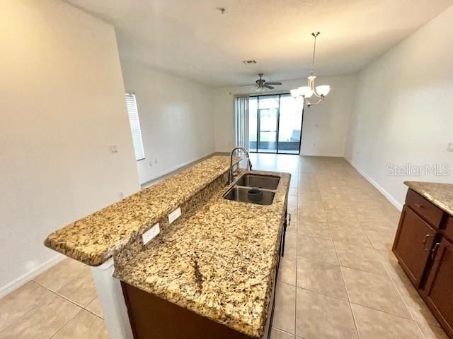 Chandelier, Interior, Kitchen