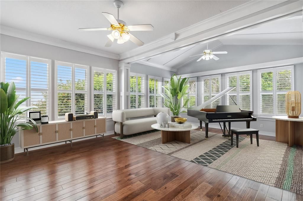 Interior, Living room, Piano, Wood Texture Flooring