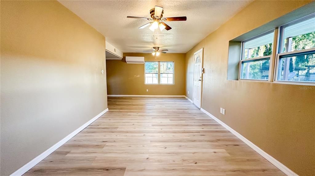 Empty room, Interior, Wood Texture Flooring