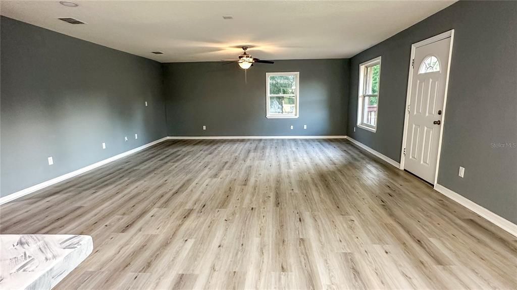 Empty room, Interior, Wood Texture Flooring