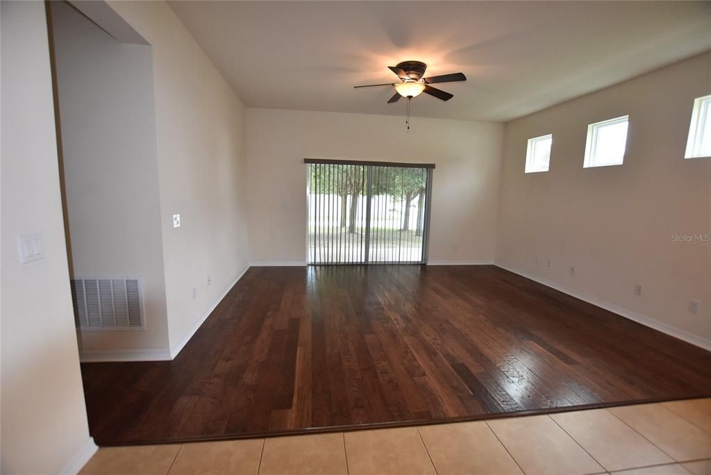 Empty room, Interior, Wood Texture Flooring