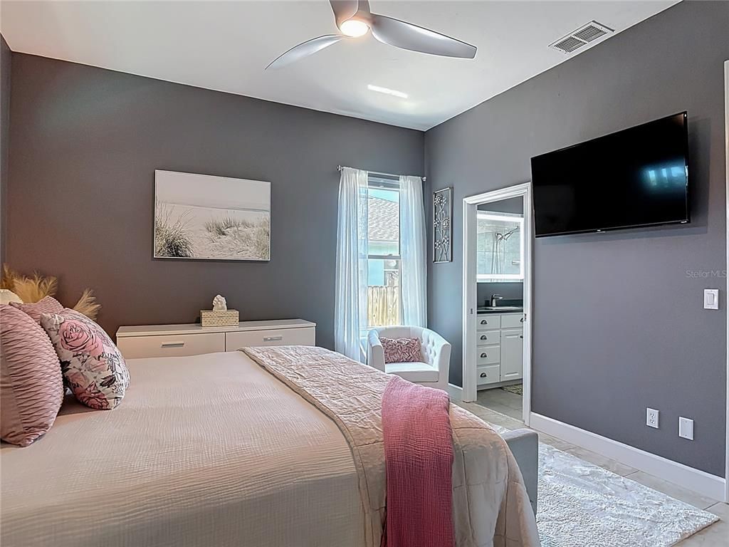 Bedroom, Interior, Marble