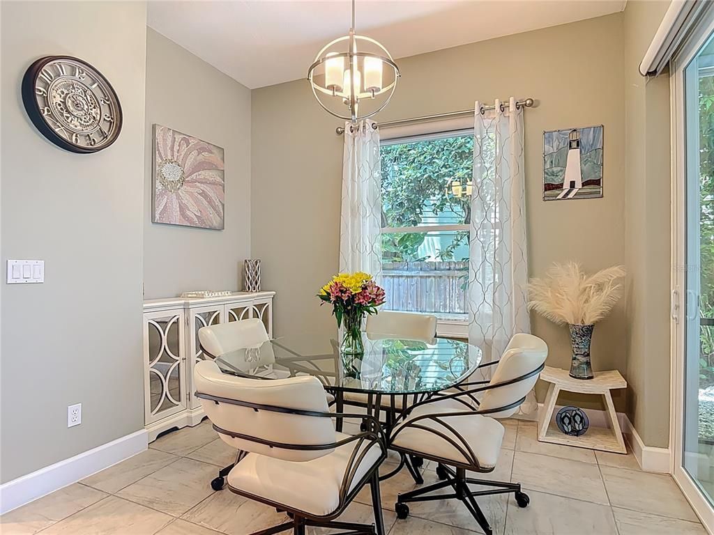 Dining room, Interior, Pendant Lights