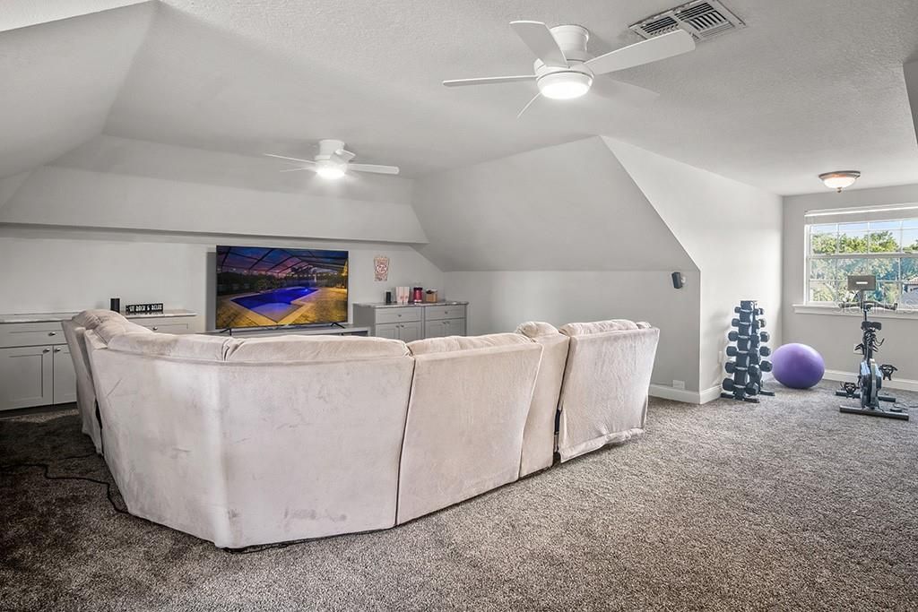 Fitness Equipment, Interior, Living room