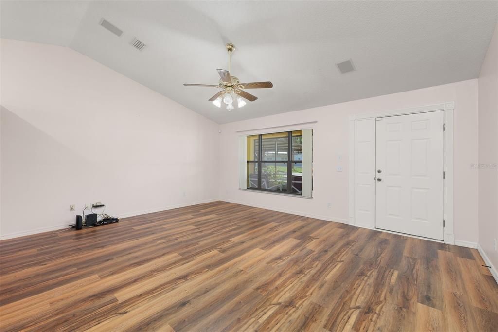 Empty room, Interior, Wood Texture Flooring