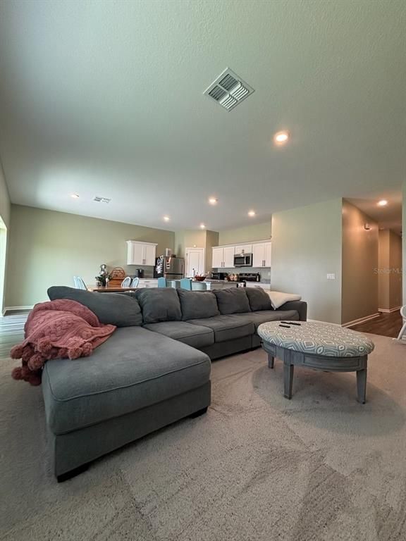 Interior, Kitchen, Living room, Recessed Lighting