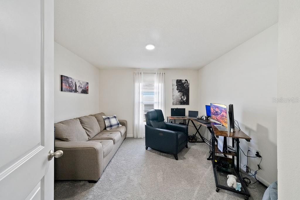 Home Office, Interior, Living room, Recessed Lighting