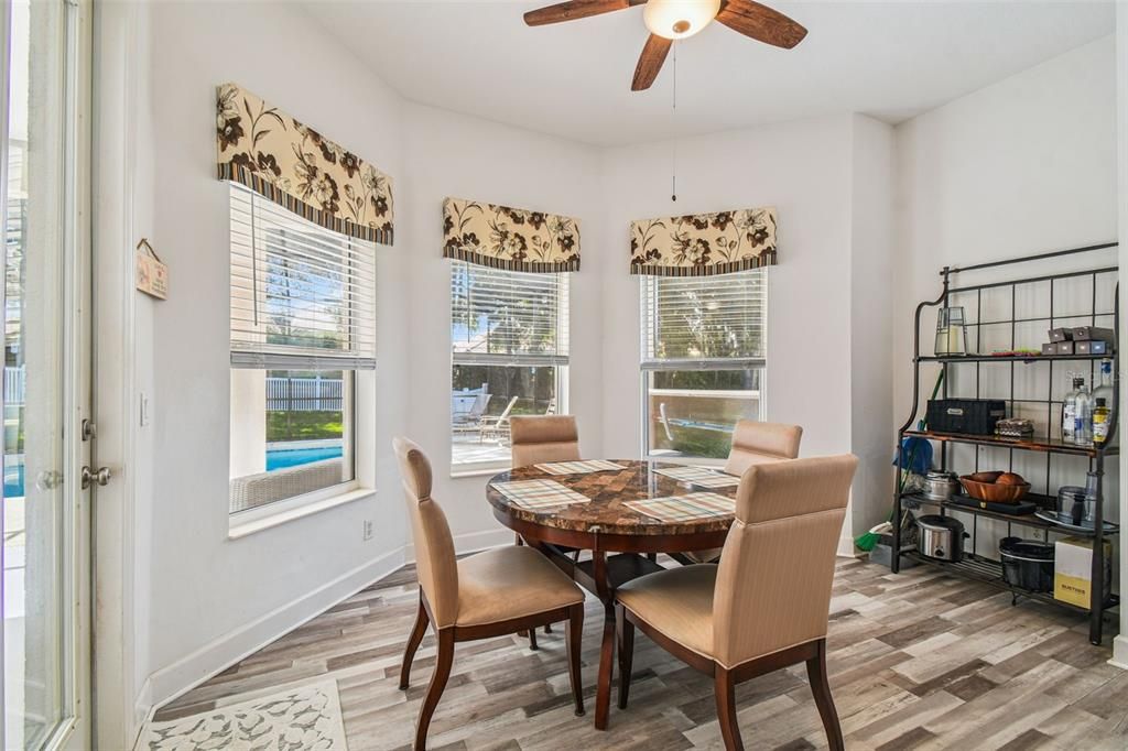 Dining room, Interior, Wood Texture Flooring
