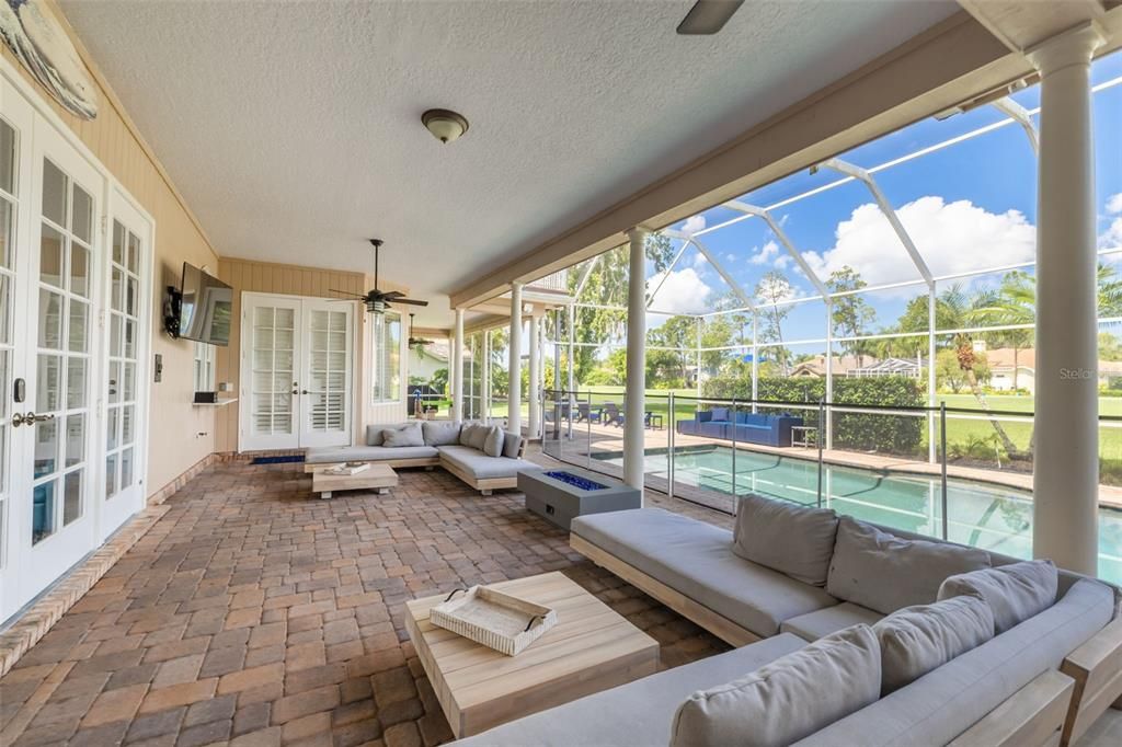 Glass Ceilings, Interior, Living room, Pool, Sun Room