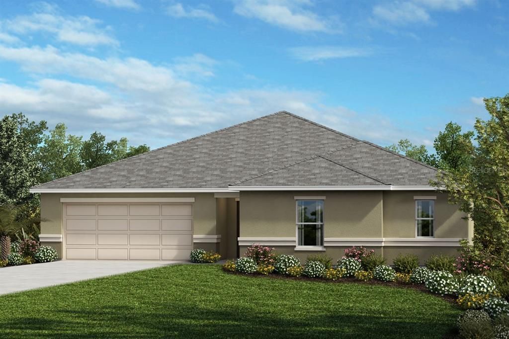 Attached, Exterior, Facade, Ranch