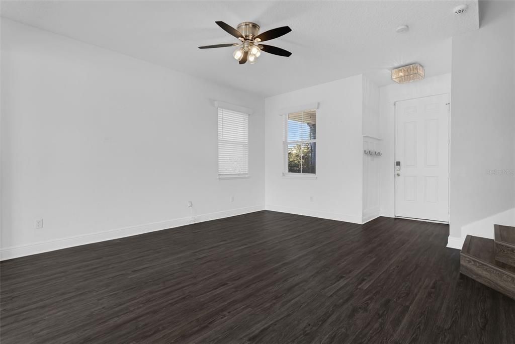 Empty room, Interior, Wood Texture Flooring