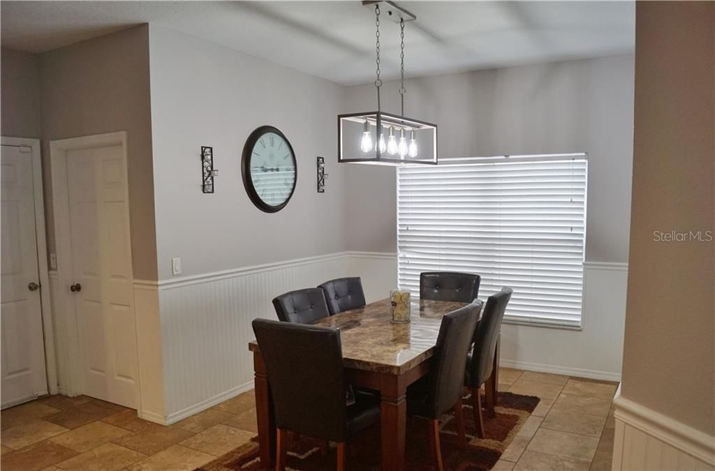 Dining room, Interior, Pendant Lights