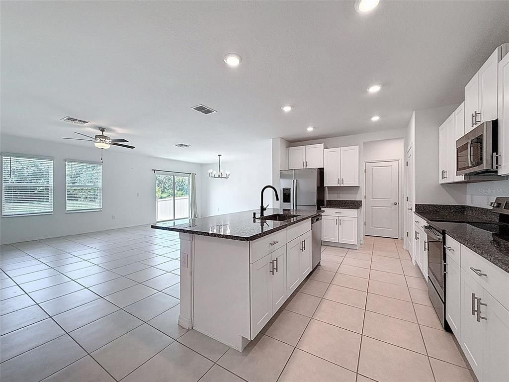 Interior, Kitchen, Pendant Lights, Recessed Lighting