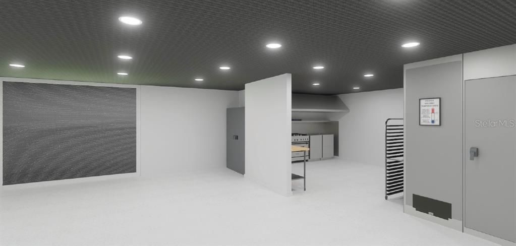 Elevator, Interior, Recessed Lighting