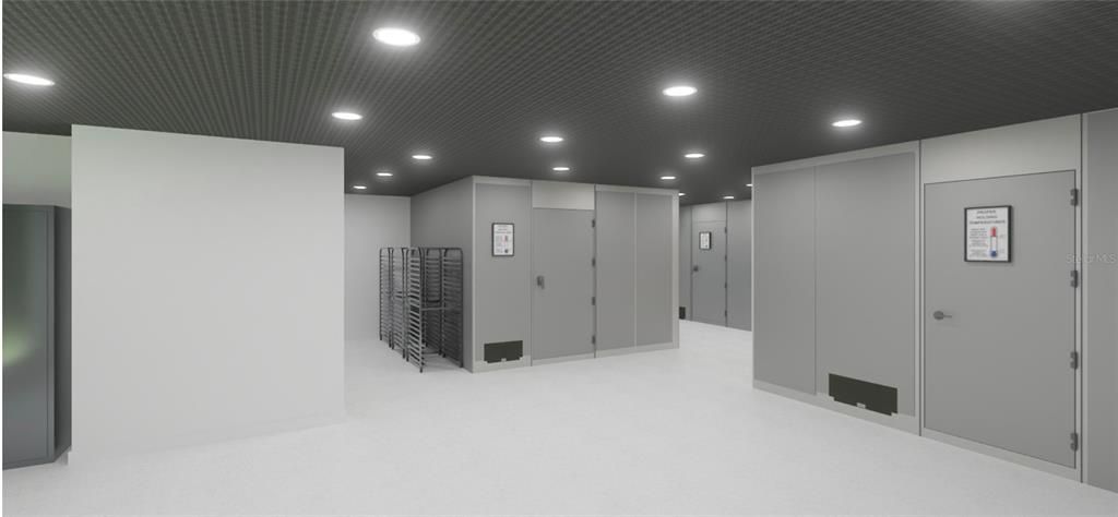 Elevator, Interior, Recessed Lighting