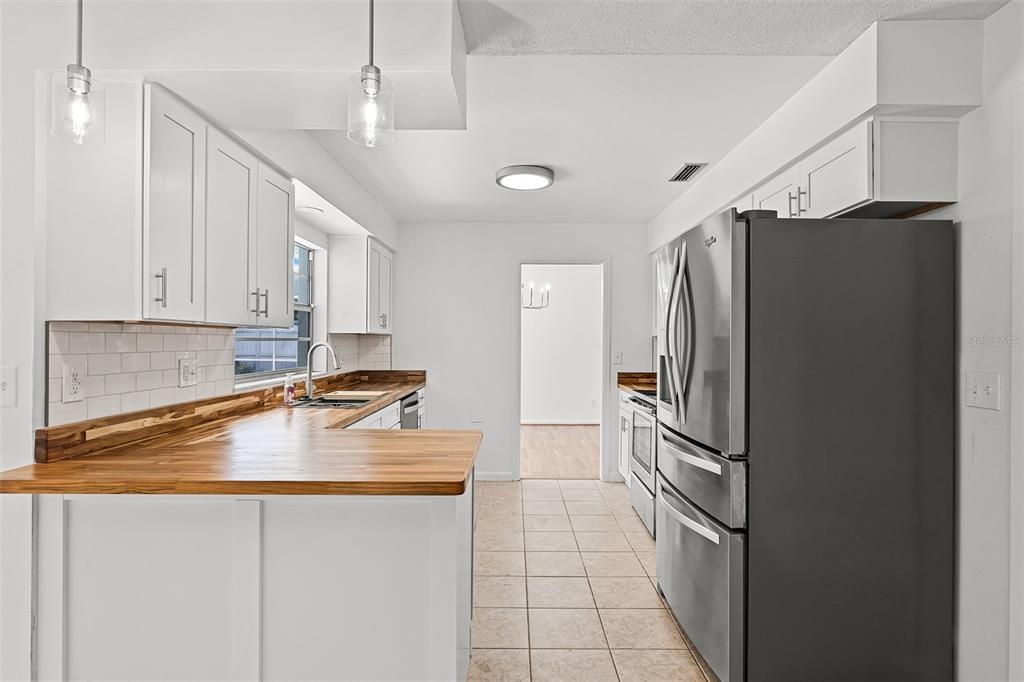 Interior, Kitchen, Pendant Lights