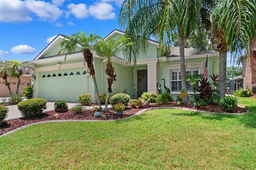 Attached, Backyard, Exterior, Facade, Ranch