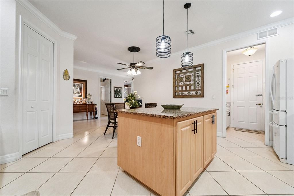Interior, Kitchen, Pendant Lights, Recessed Lighting