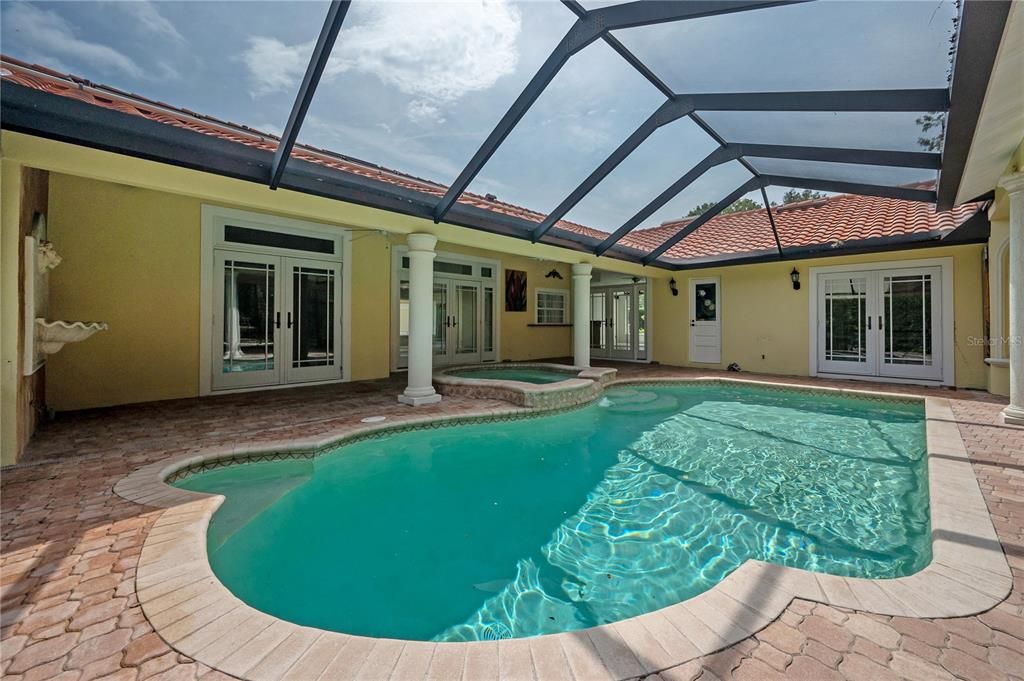 Glass Ceilings, Interior, Pool, Sun Room