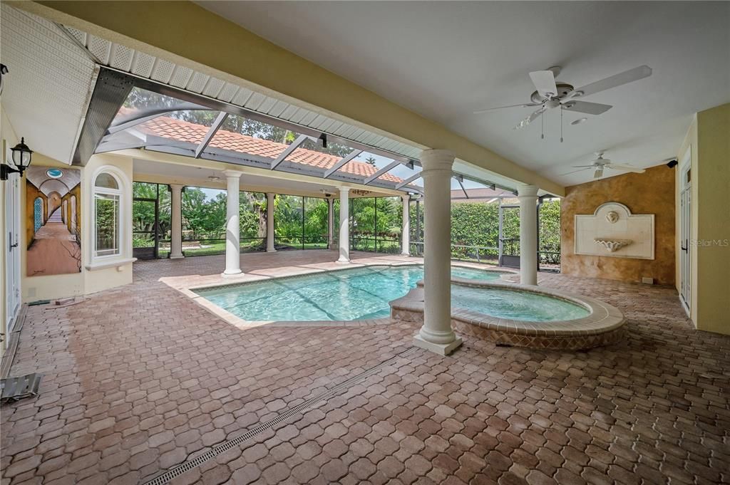 Glass Ceilings, Interior, Pool, Sun Room