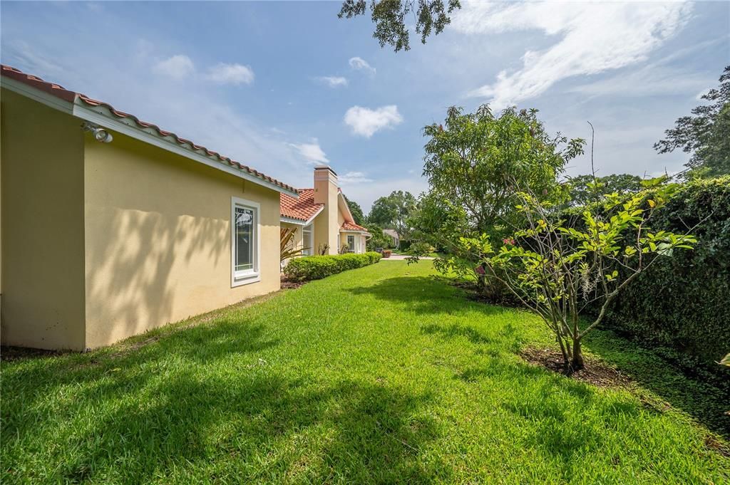Backyard, Exterior