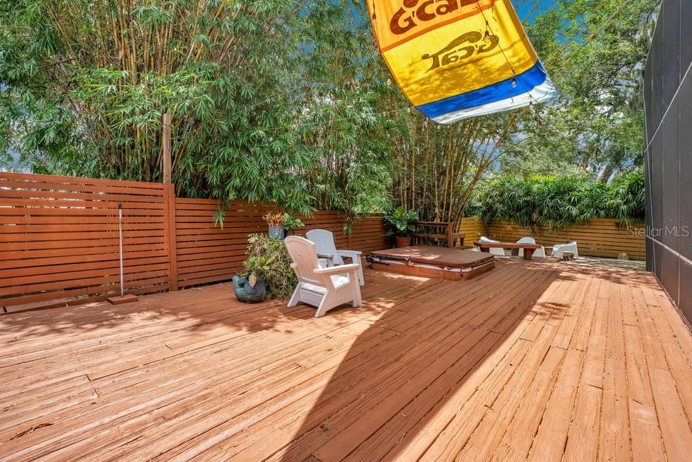 Exterior, Wood Texture Flooring