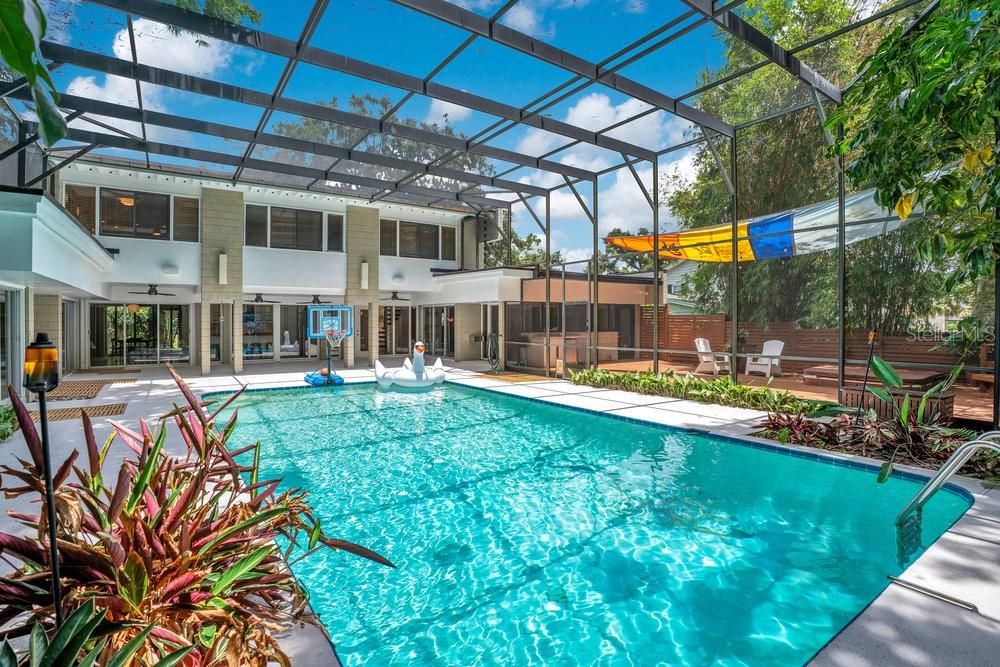 Glass Ceilings, Interior, Pool, Sun Room