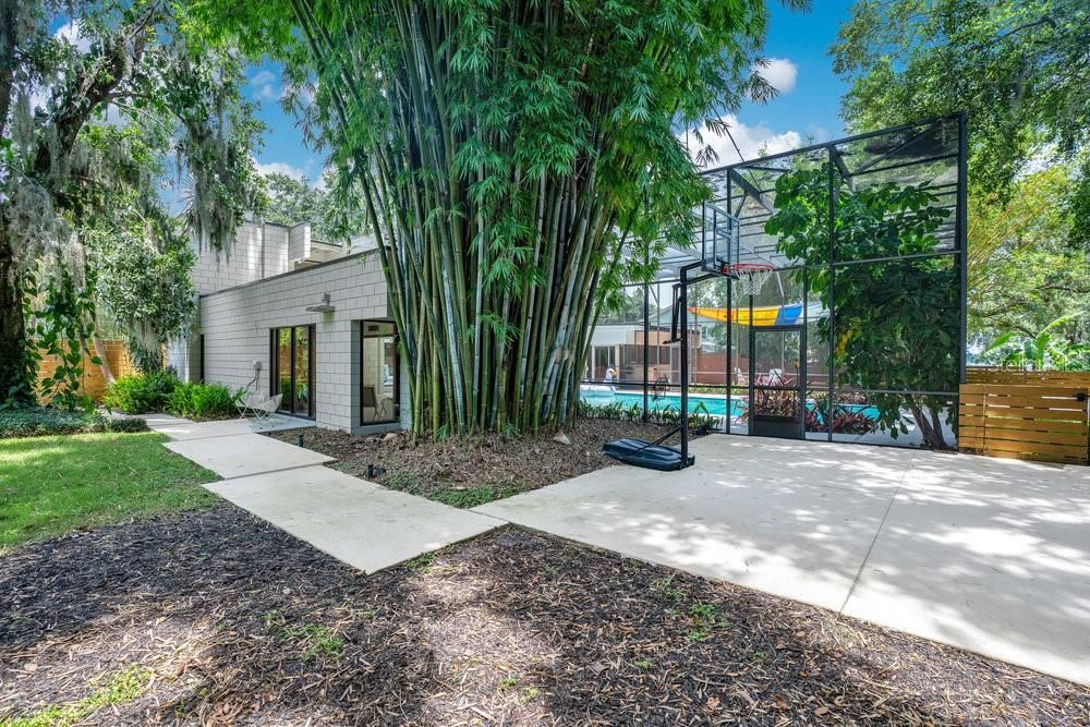 Backyard, Exterior
