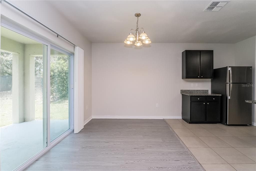 Chandelier, Interior, Kitchen, Wood Texture Flooring