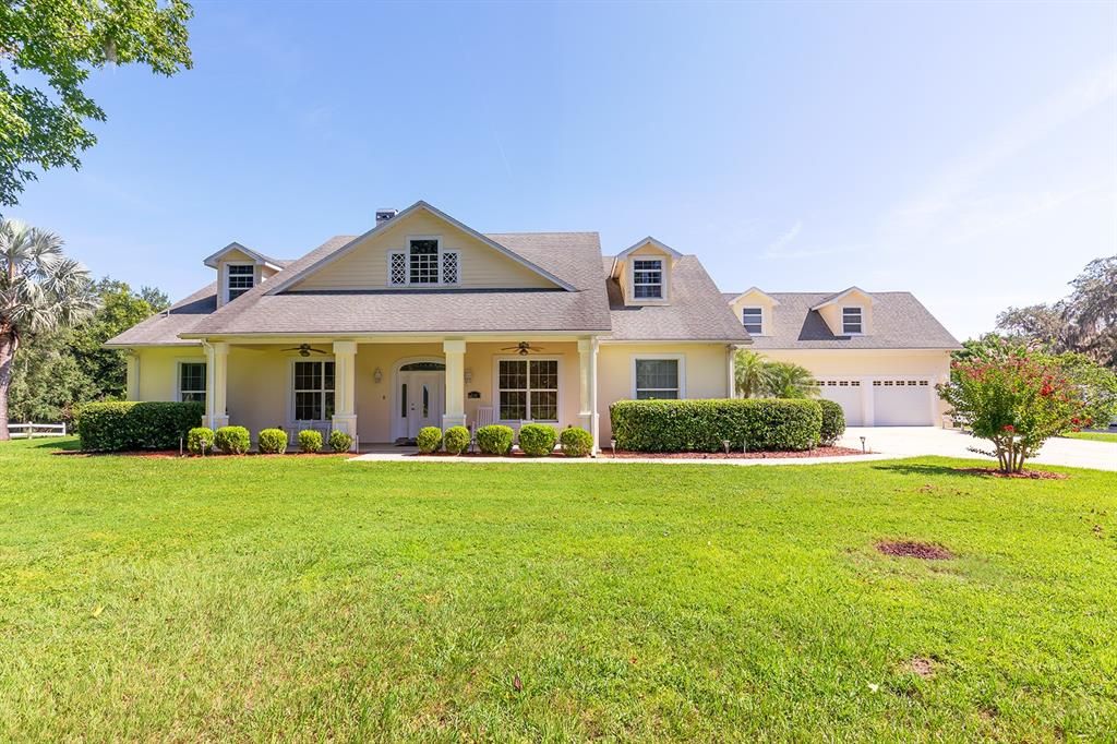 Attached, Backyard, Exterior, Facade, Farmhouse