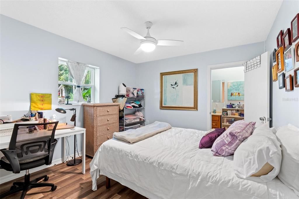 Bedroom, Home Office, Interior, Wood Texture Flooring