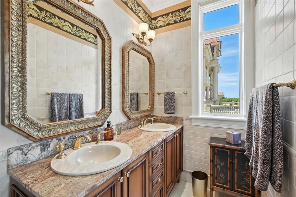 Bathroom, Dual Sink Vanities, Interior