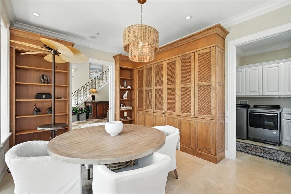 Chandelier, Dining room, Interior, Recessed Lighting