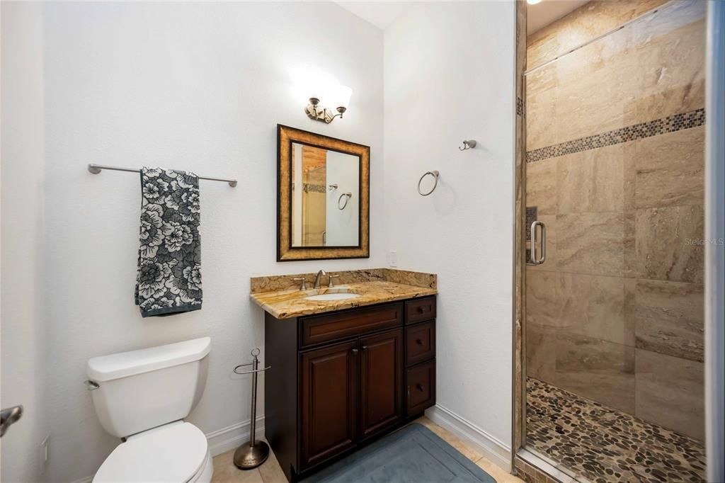 Bathroom, Glass Shower, Interior