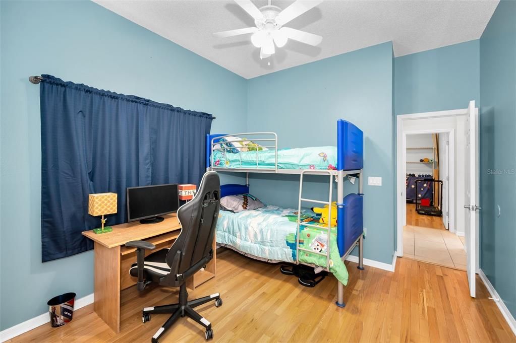 Bedroom, Home Office, Interior, Wood Texture Flooring