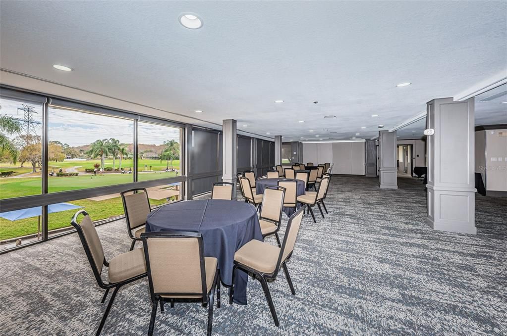Dining room, Interior, Recessed Lighting