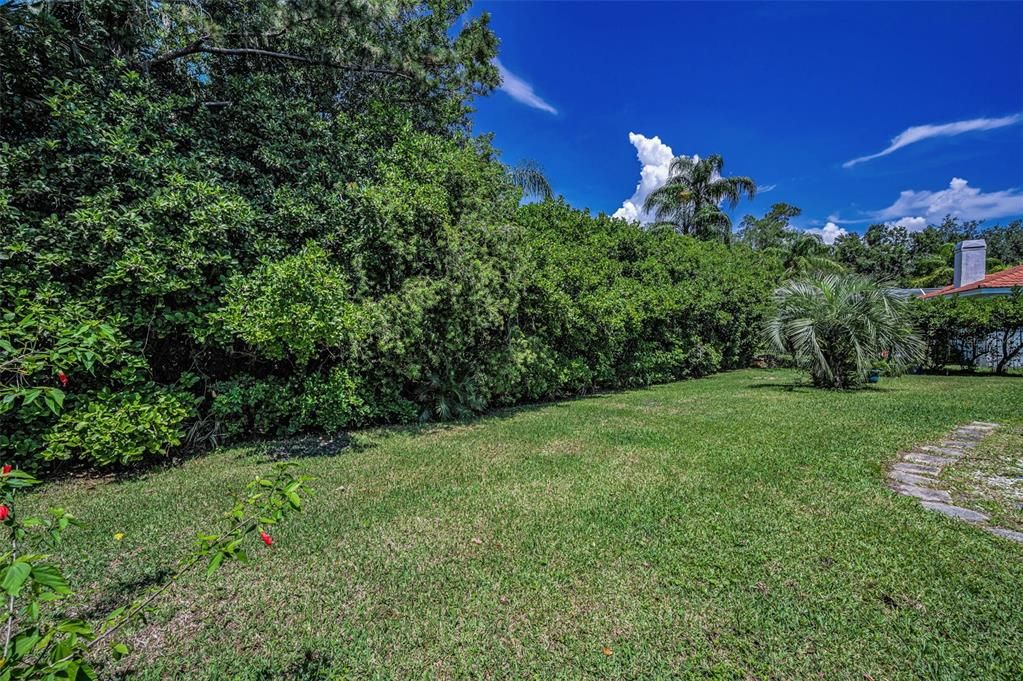 Backyard, Exterior