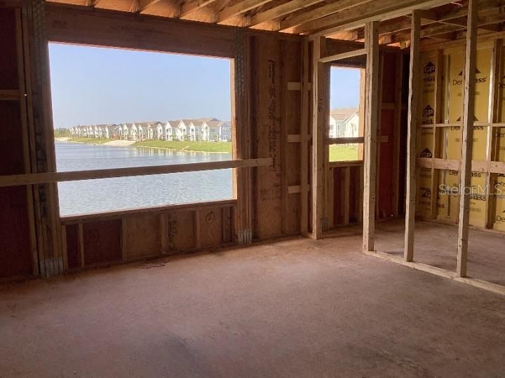 Empty room, Interior, Wooden Beams, Wooden Walls