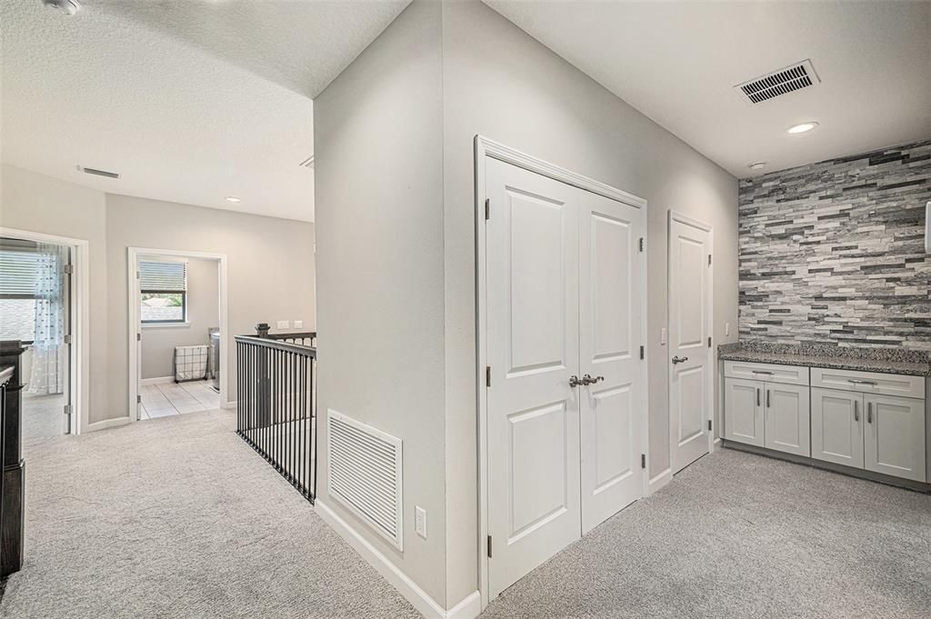 Interior, Recessed Lighting, Stone Walls