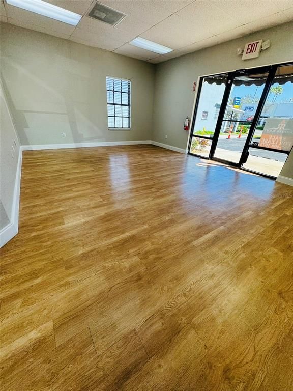 Empty room, Interior, Wood Texture Flooring