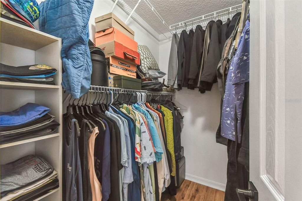 Interior, Walk-in Closets, Wood Texture Flooring