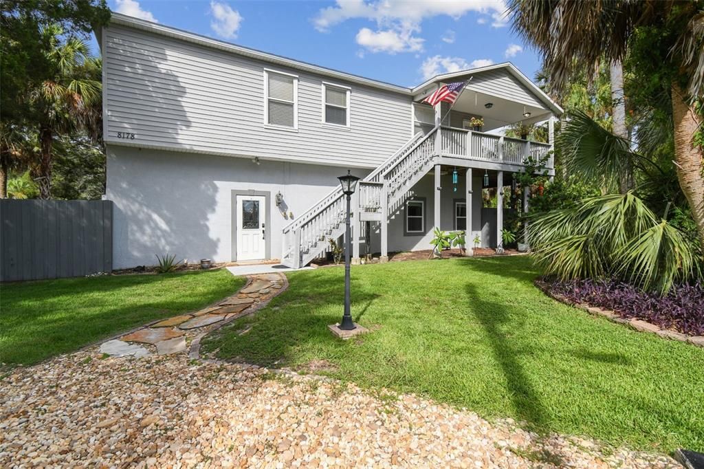 Backyard, Exterior