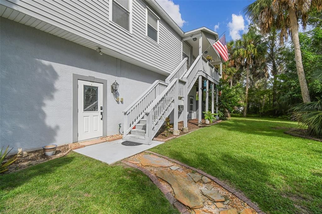 Backyard, Exterior