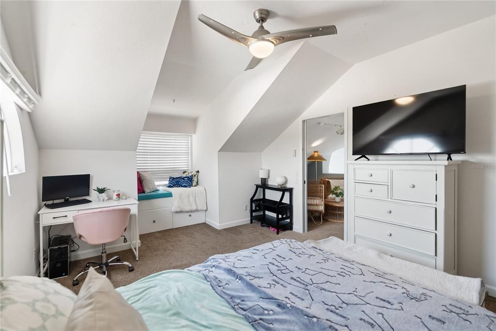 Bedroom, Home Office, Interior