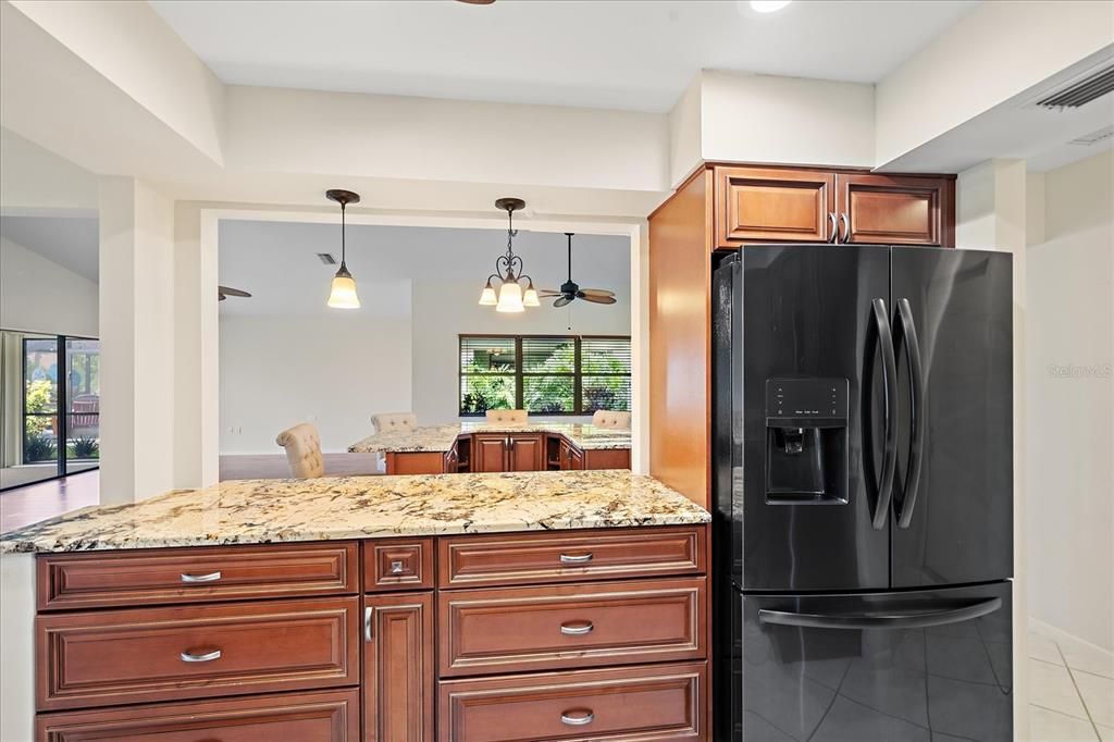 Dining room, Interior, Kitchen, Pendant Lights, Recessed Lighting