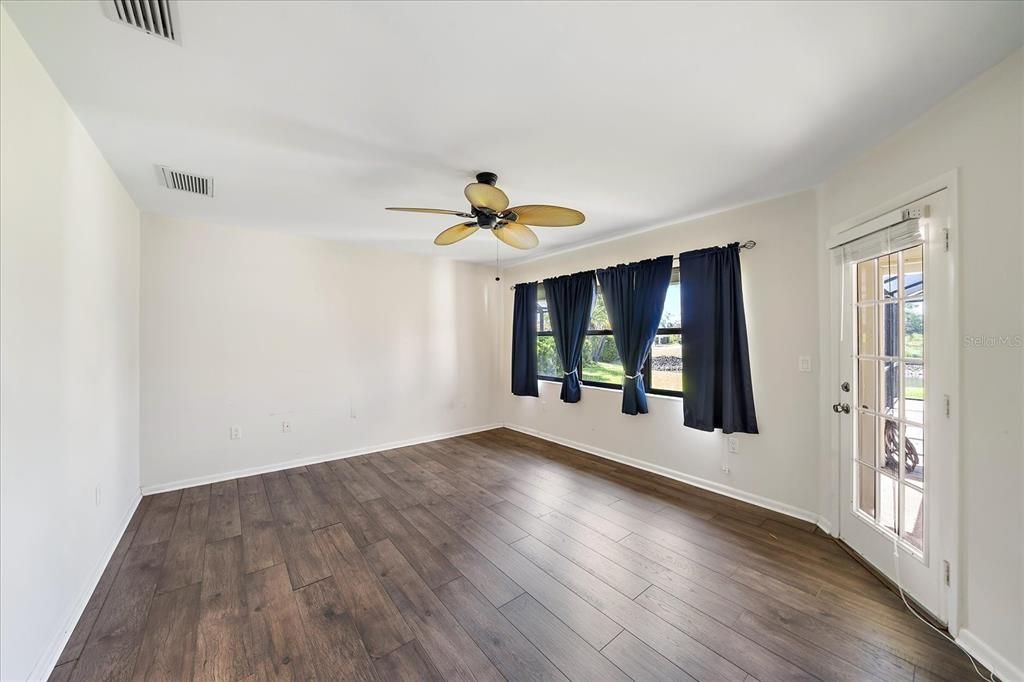 Empty room, Interior, Wood Texture Flooring
