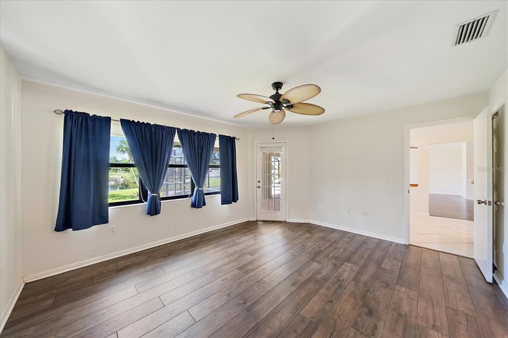 Empty room, Interior, Wood Texture Flooring